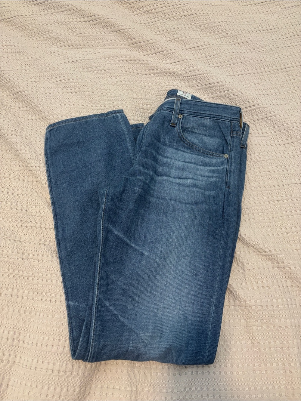 Ag Adriano Goldschmied Light Blue The Graduate Jeans